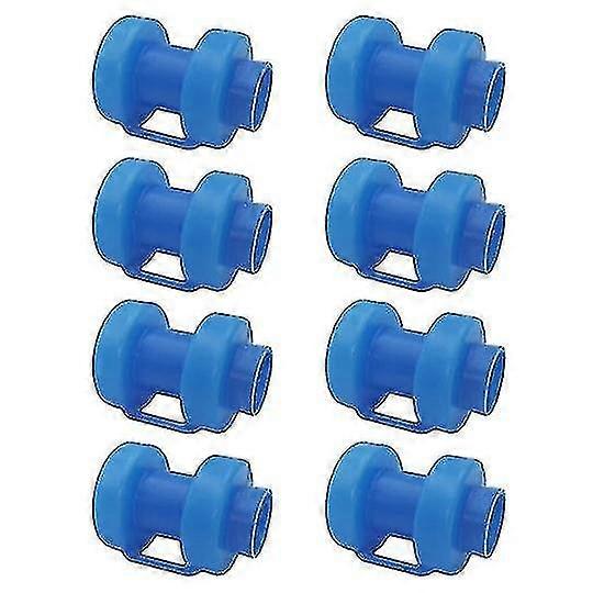 8 Trampoline Post End Caps For Trampoline Posts 25mm, Extra Strong, Weatherproof End Caps, Safety Net Replacement Parts