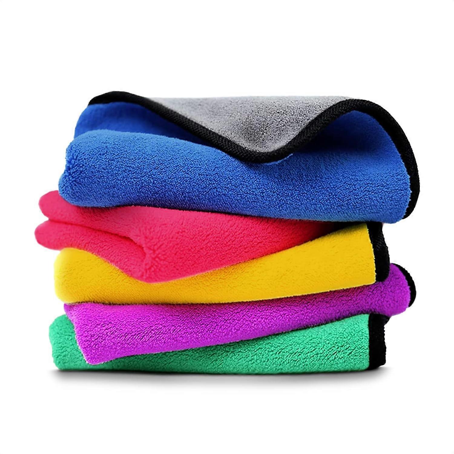 Extra Thick Microfiber Cleaning Cloth, Multipurpose Household Towel