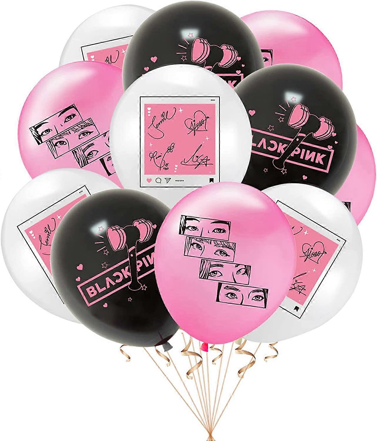 BlinBlin Pink Ro-blox Articoli per la tavola Forniture per feste per ragazze Decorazioni di compleanno, Forniture per stoviglie per feste a tema per videogiochi, Articoli per feste per 10 ospiti