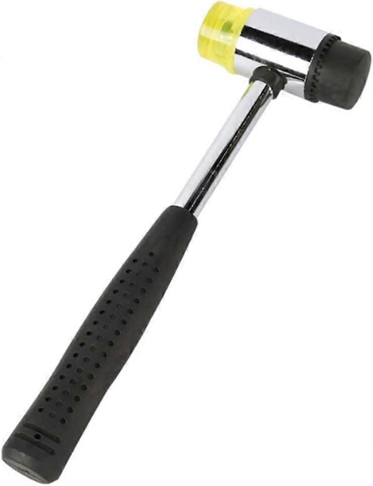 Light mallet of the soft mallet with double-sided soft rubber and hard, non-slippery handle (diamete