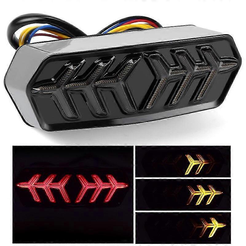 Motocyklowe tylne światła LED Kierunkowskazy Stop Kierunkowskazy Lampka kontrolna migacza do Honda Msx / grom125 Cb 650 F Cbr 650 F Ctx 700 N Szelki na szyję motocykla