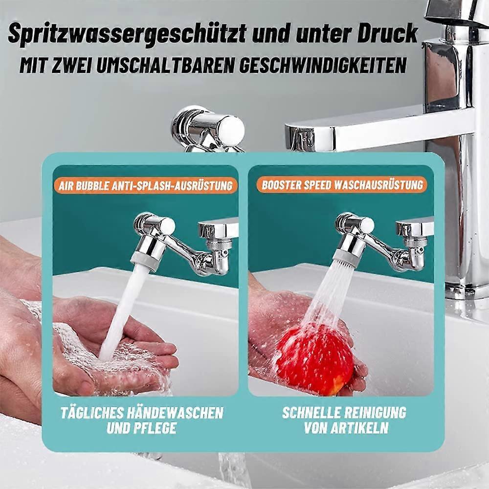 1080 Swivel Faucet Aerator, 2 Modes Adjustable