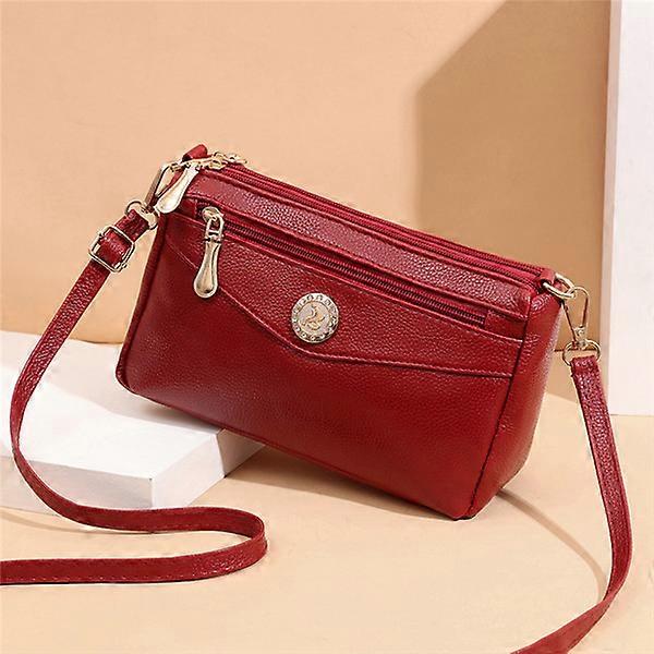 Mode Simple Femmes Designer Sac à main Haute Qualité PU Cuir Petit Sac Messager Couleur Unie Épaule Bandoulière Sacs Embrayage