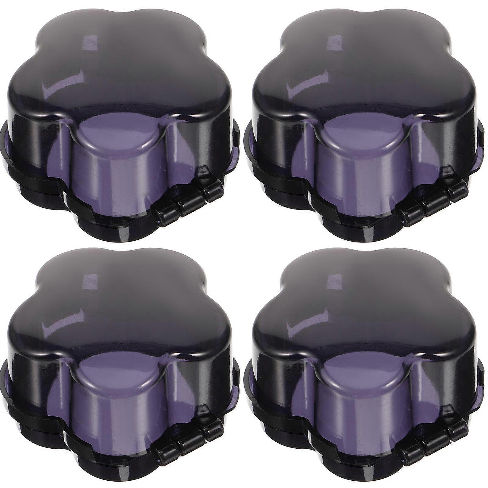 4pcs Plastic Gas Stove Knob Covers Child Safety Control Knobs Covers Replacement