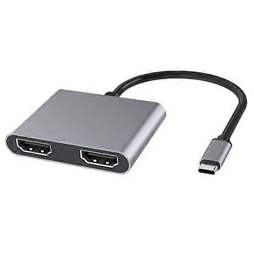 USB 3.0 Adapter Screen Expansion Type-C to Dual HDMI Docking Station USB C Hub