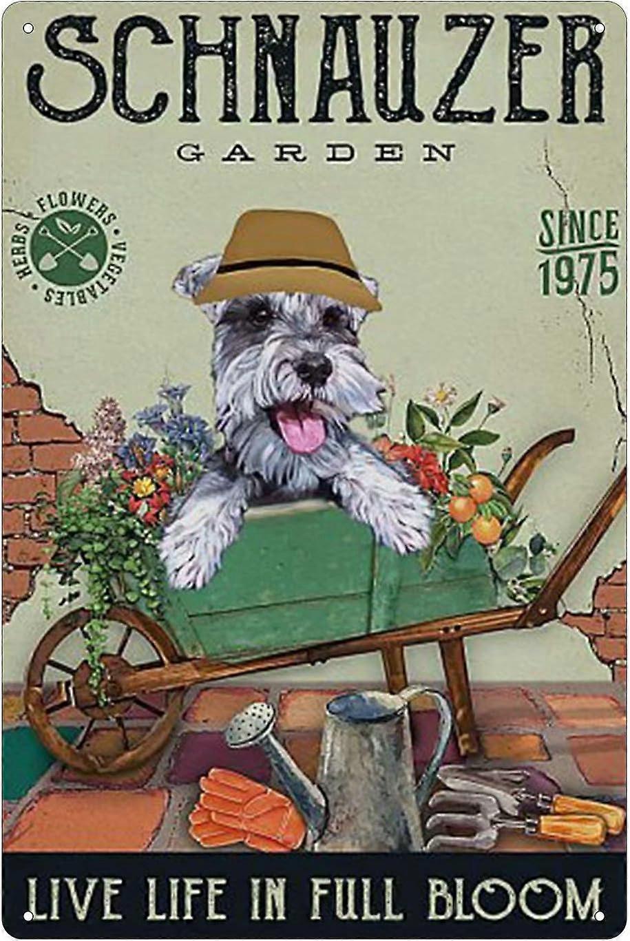 かわいい動物金属レトロビンテージブリキ看板バー壁の装飾ポスターアートの装飾鉄の絵画アートの装飾鉄の絵画8x12インチ