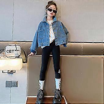 Mi Saison Mode Veste Printemps Ado Fille Veste En Denim