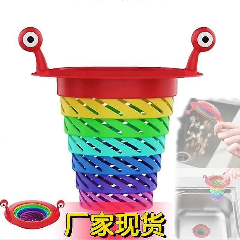 מסננת כיור מטבח מפלצת קשת מתקפלת קנה 1 קבל 2