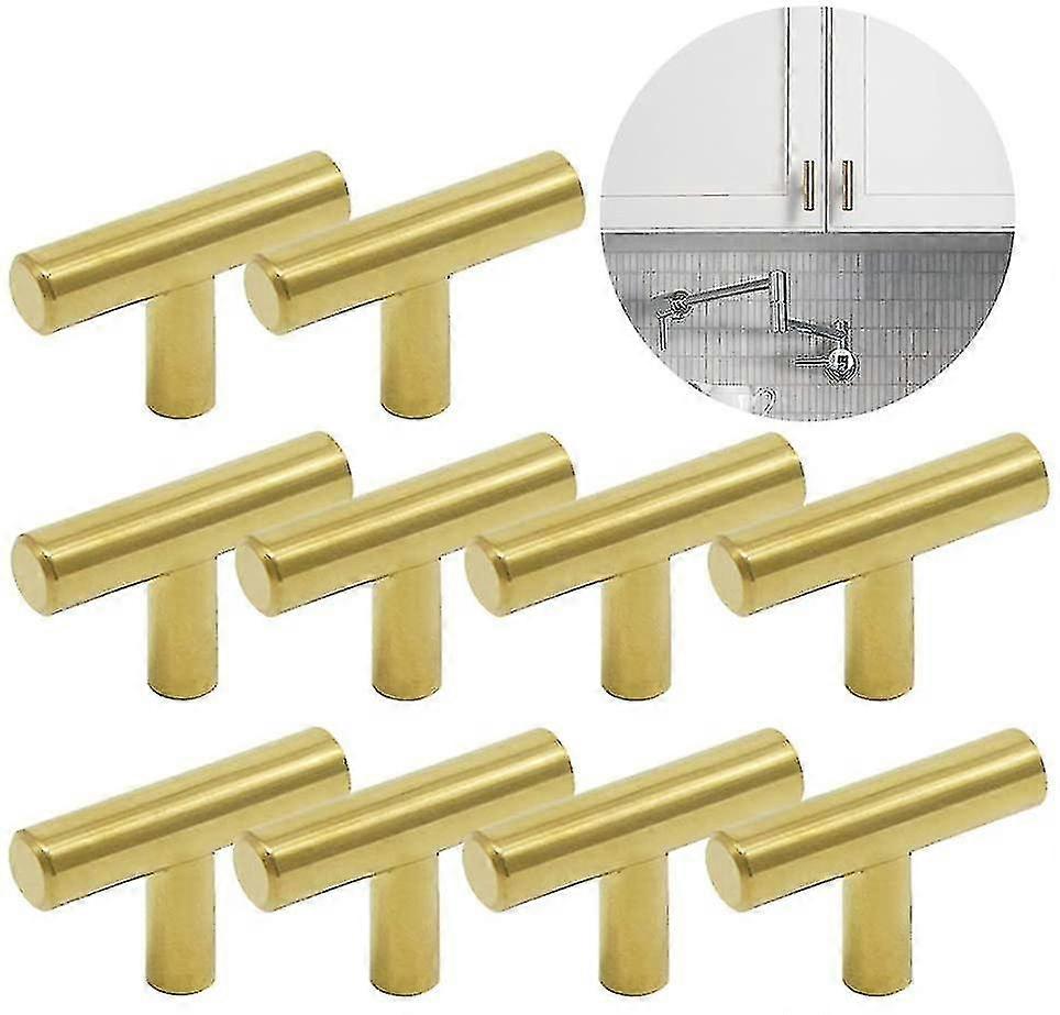 10 Pieces Less Steel T-sd Kit Single Hole