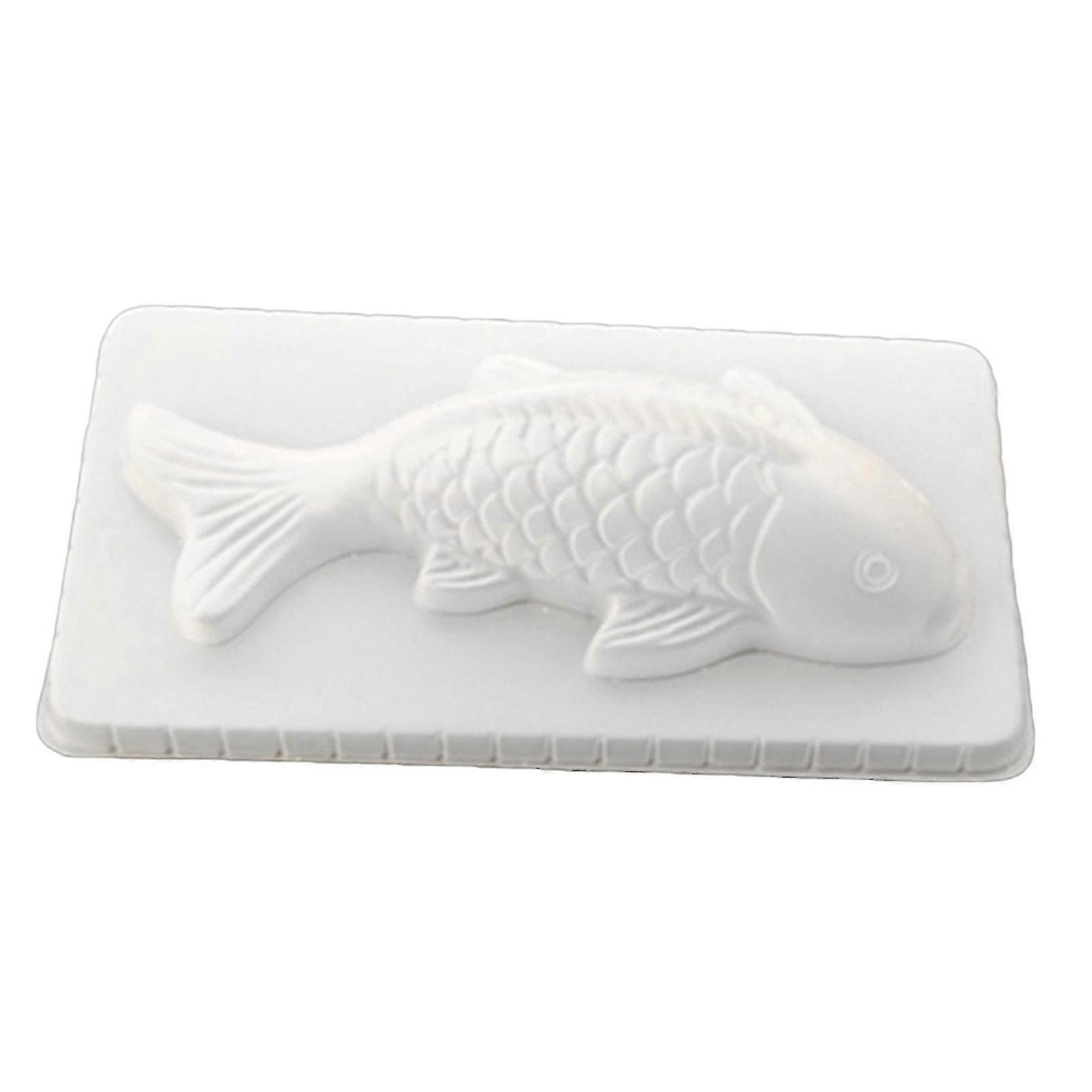 Naievear  Fish Mold Non-stick Cryophylactic Plastic Plastic Cake Mold For Kitchen