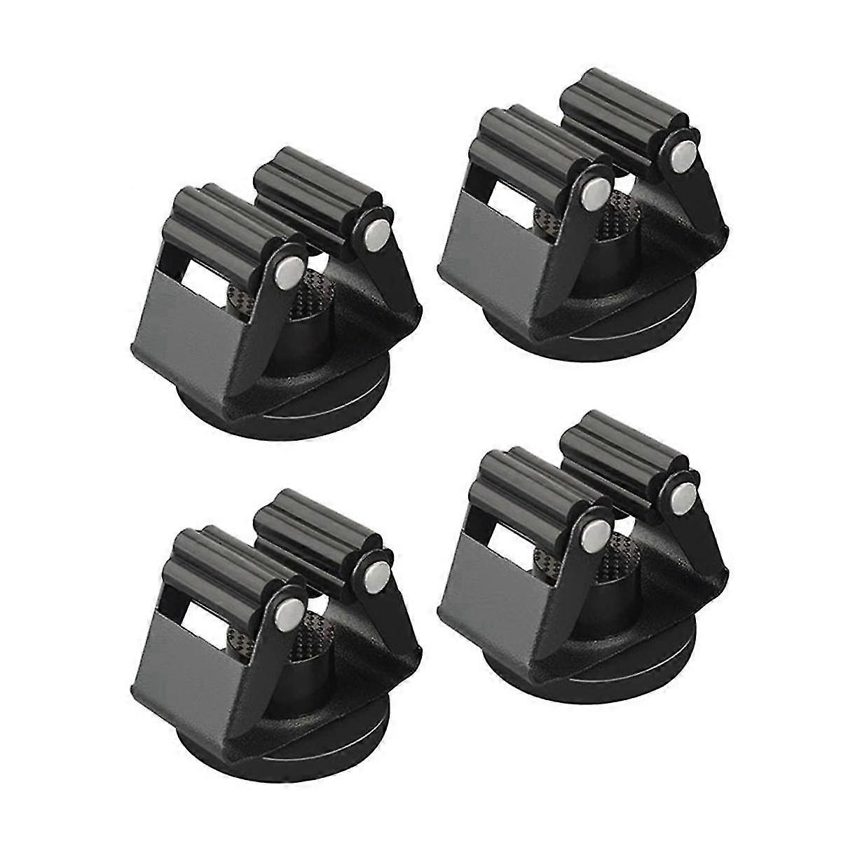 4pcs μαγνητικός κάτοχος σφουγγαριών σφουγγαριών σφουγγαρίστρας ισχυρός τοποθετημένος τοίχος σφουγγαρίστρας κατάλληλος για το εργαστήριο πλυντηρίων κουζινών γκαράζ