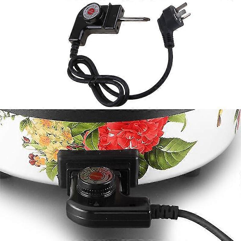 Plug Adjustable Power Cord With Automatic Regulator For Electric Baking Pan Electric Heating Pot Pin Plug