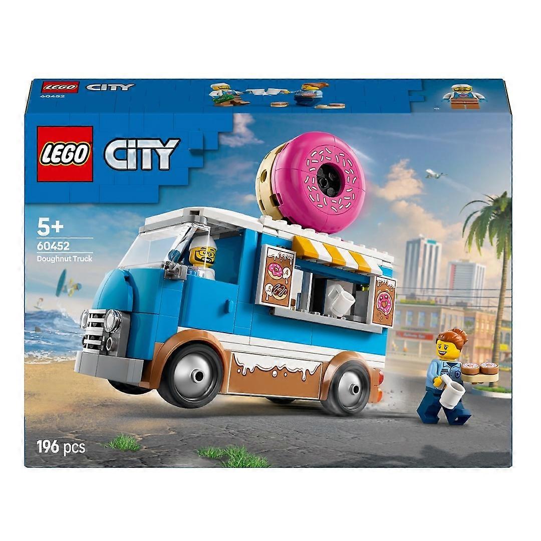 Lego City Donut Φορτηγό Ραμμένο