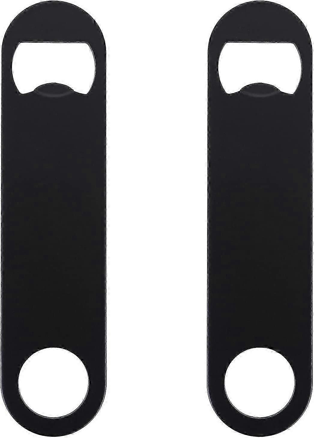 2 pcs Stainless Steel Flat Corkscrew with Straight Plate Design