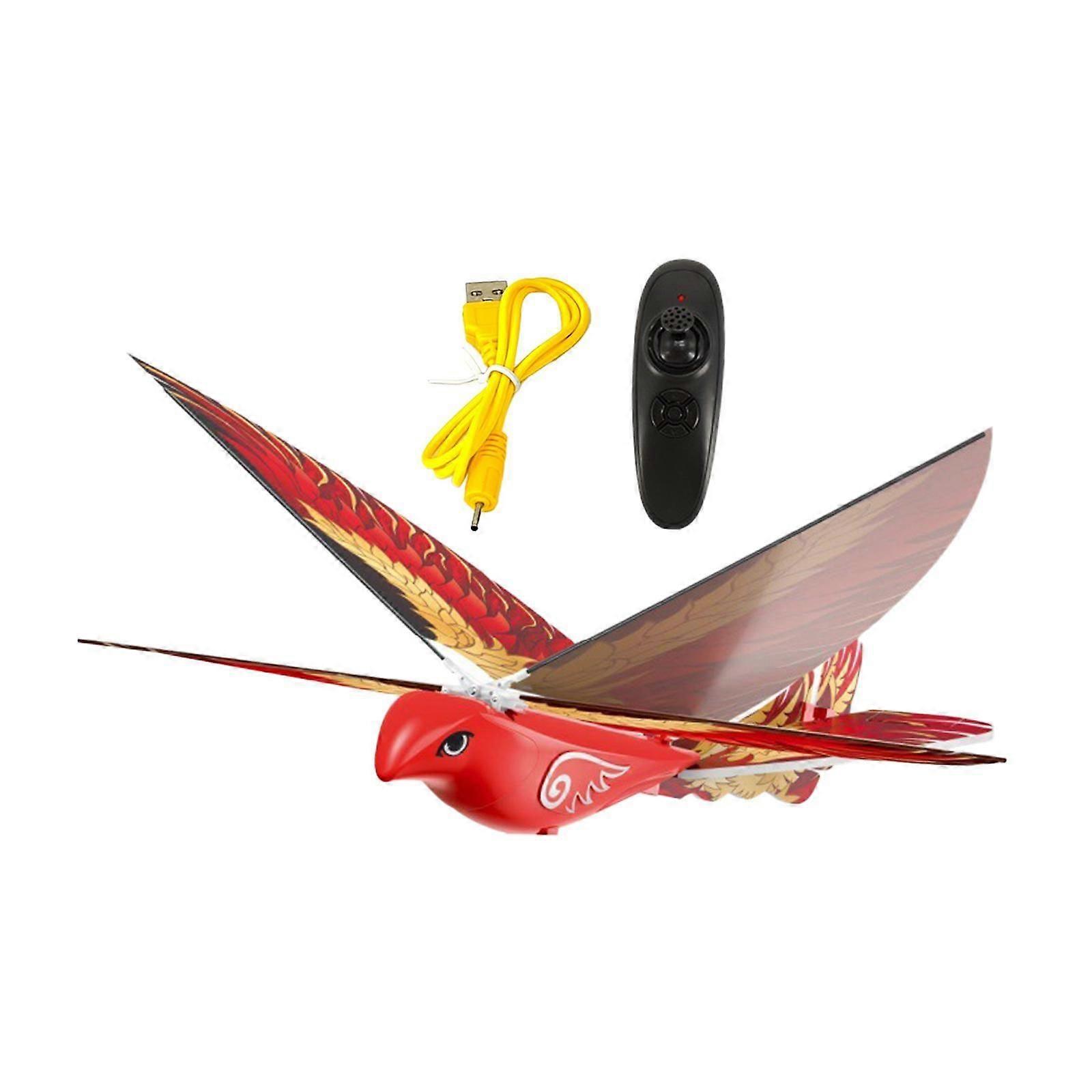 Remote Control Flying Bird Toy RC Toy Flying RC Bird Toy for Kids for Indoor blue