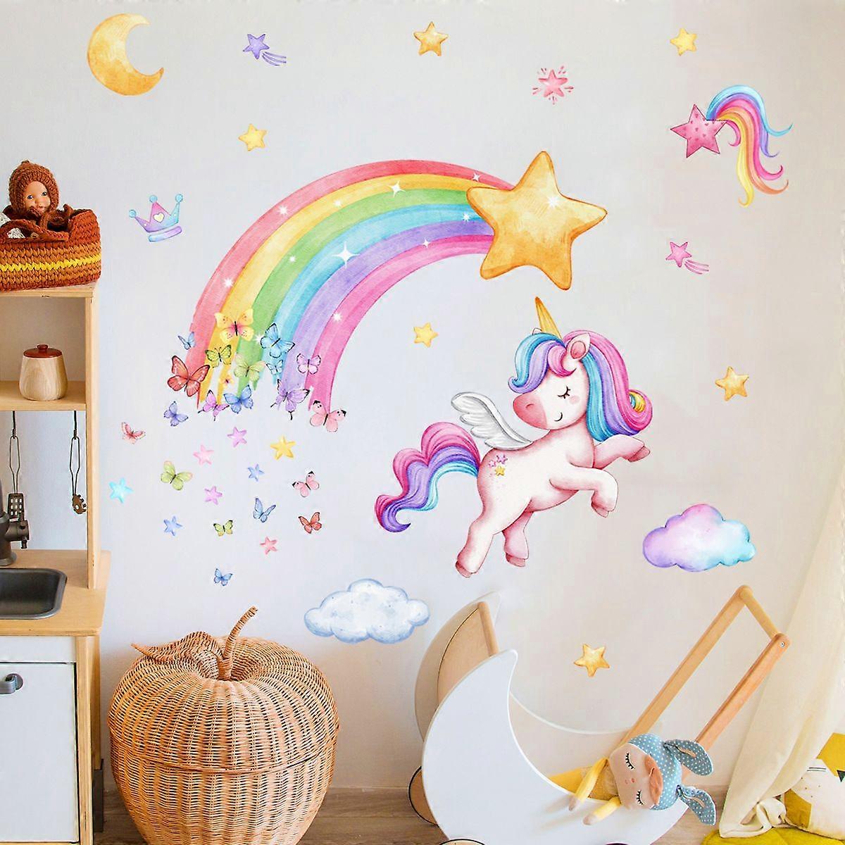 Glow-in-the-dark wall stickers