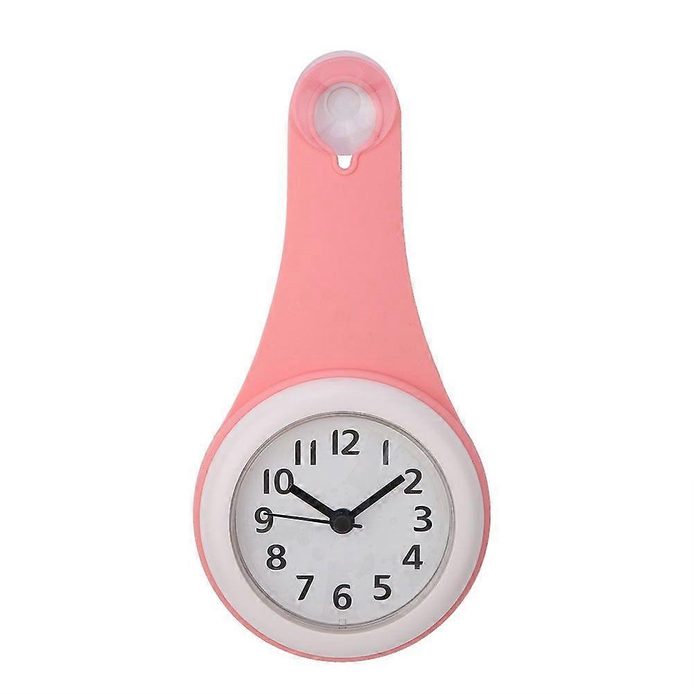 Ceas de bucătărie de baie suspendat la modă (roșu)