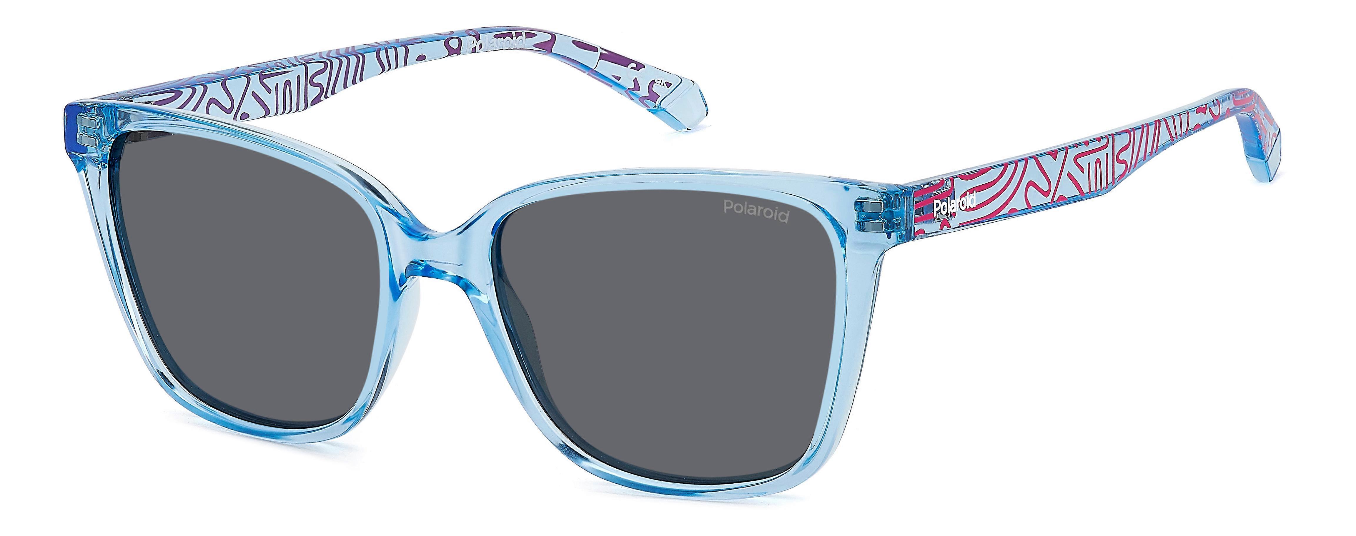 Sunglasses POLAROID KIDS PLD 8062/S MVU AZURE 48/15/130 JUNIOR