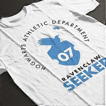 Harry Potter - Sudadera con Capucha para niños de Ravenclaw Quidditch Seeker, Athletic Heather