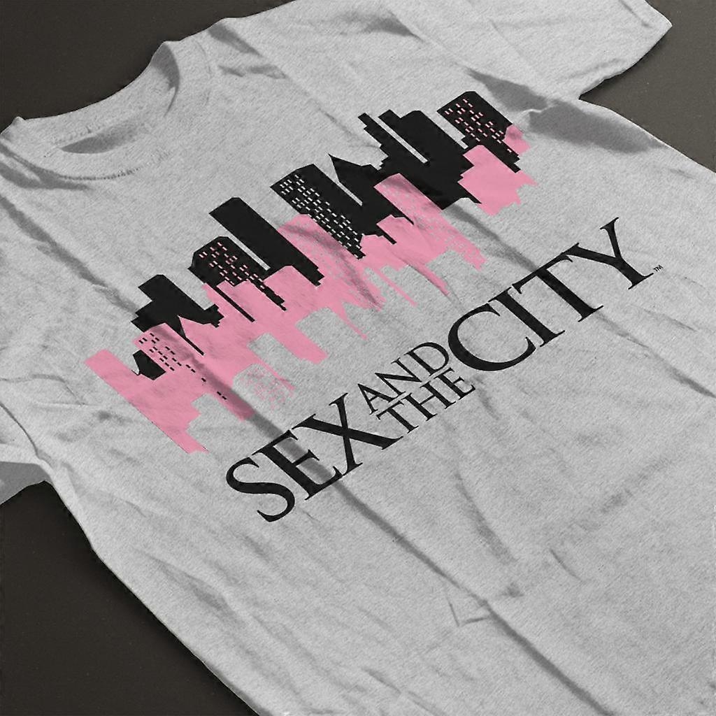 Sex and The City Logo City Lights Men's T-Shirt | Fruugo US