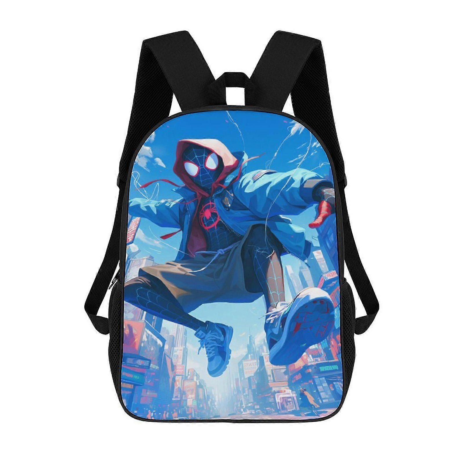 i2233 Miles Morales Backpack Shoulders DaypackBag Work Travel Classic Unisex Backpack kli2233