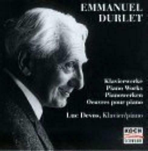 Luc Devos DurletPiano Works CD