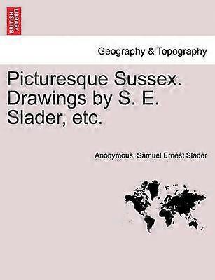 Picturesque Sussex Drawings by S E Slader etc