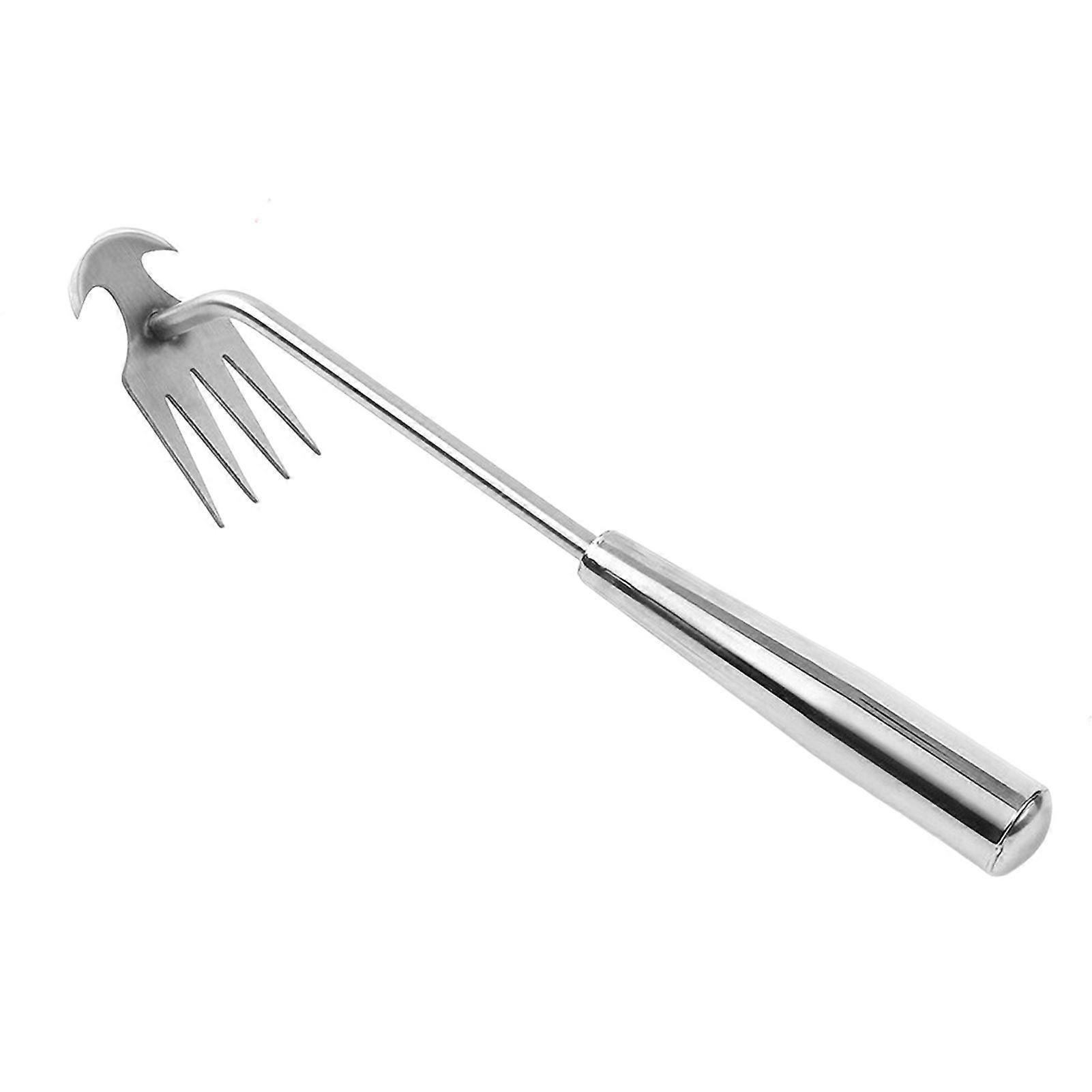 Manual Weeder Tool with Long Handle Rustproof Non-Stick Polished Surface Multifunctional Weed Pulling Tool Weeding Artifact