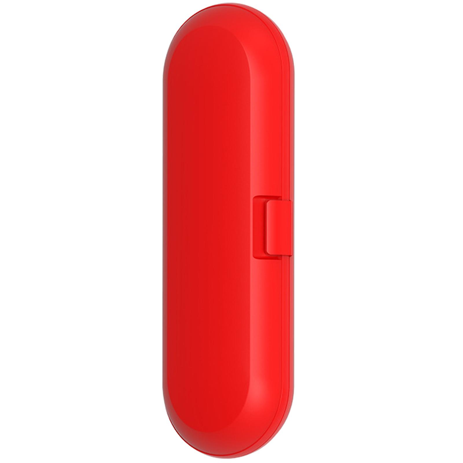Practical Electric Toothbrush Travel Case Convenient  Toothbrush Storage Case  Red
