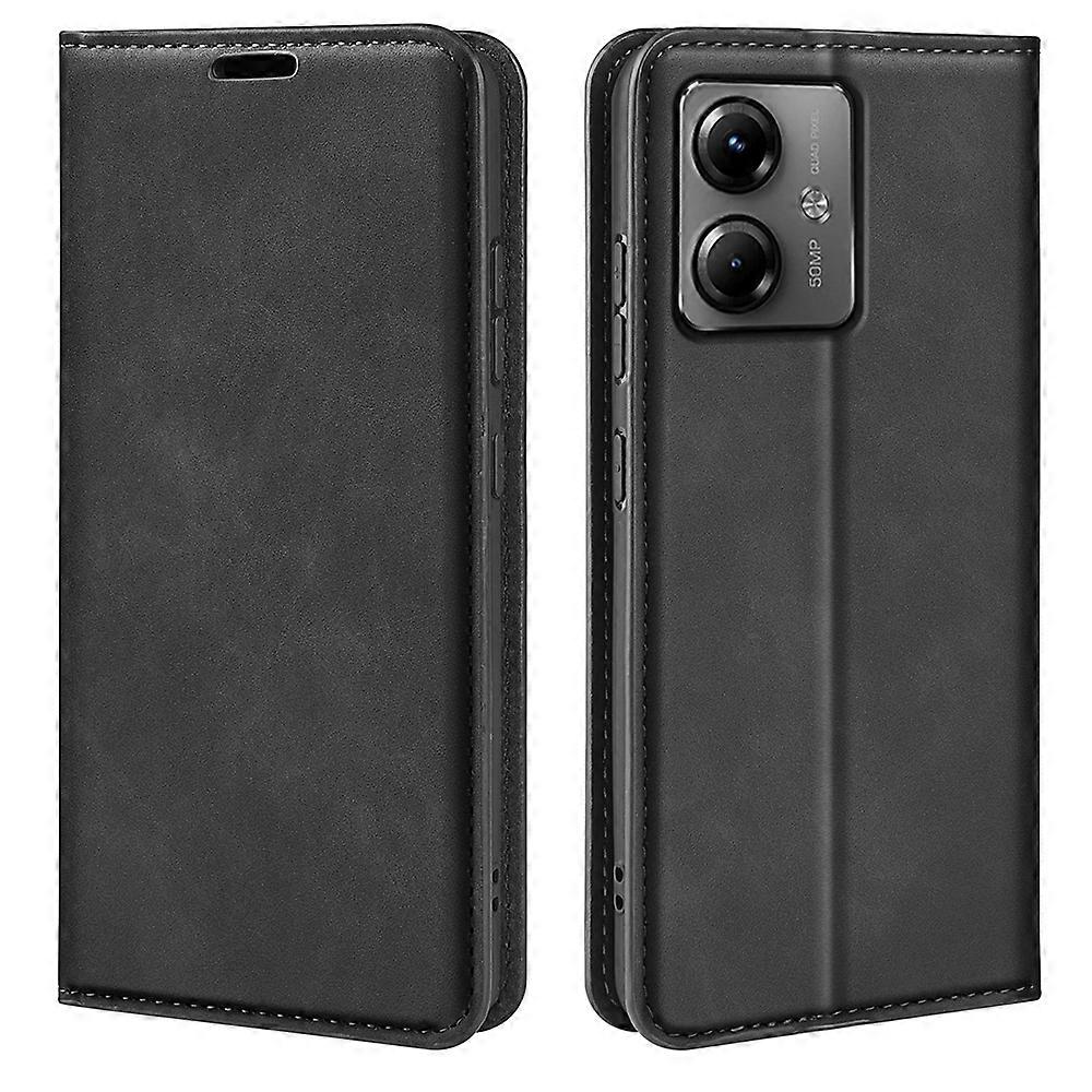 Retro-skin Magnetic Suction Leather Phone Case