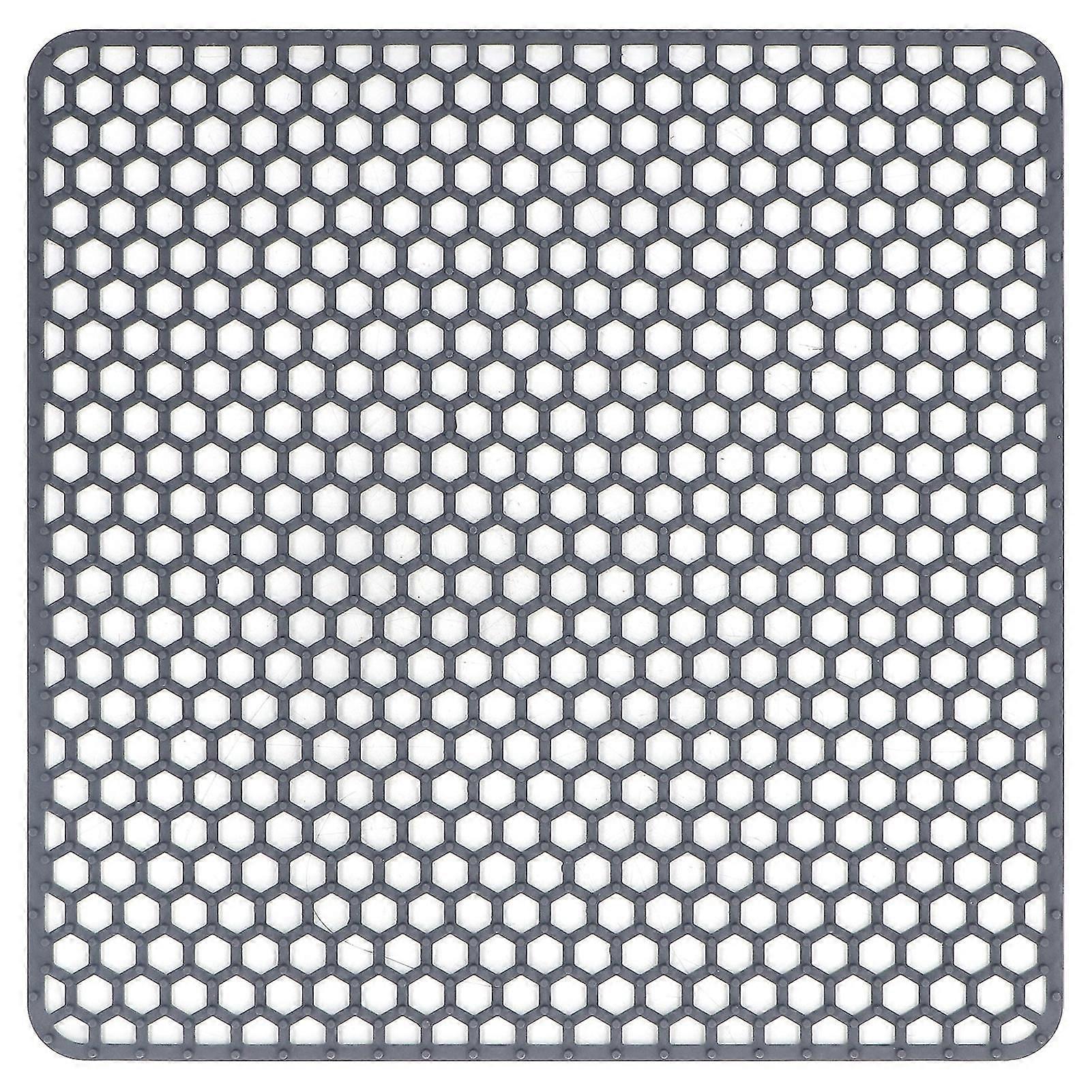 Durable Silicone Sink Mat with Grid Design for Anti-Slip and Protection of Kitchen Stainless Steel and Ceramic Sinks