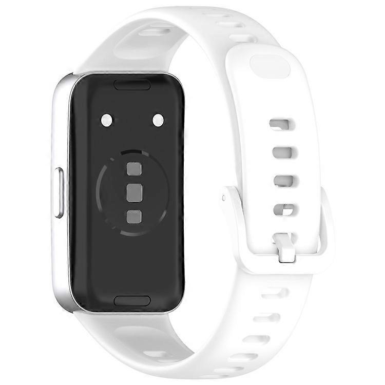 Silicone Watch Strap Compatible For Huawei Band 9 NFC / 9 / 8 NFC / 8 Adjustable Replacement Wrist Band