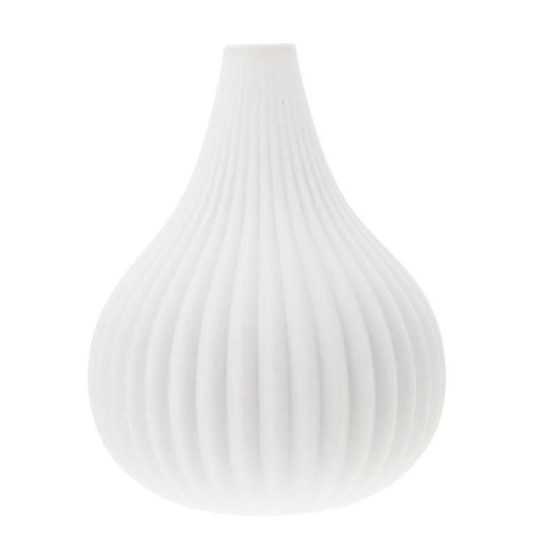 unique 1pcs Vase Decoration, Simple Stripe Flower Vase