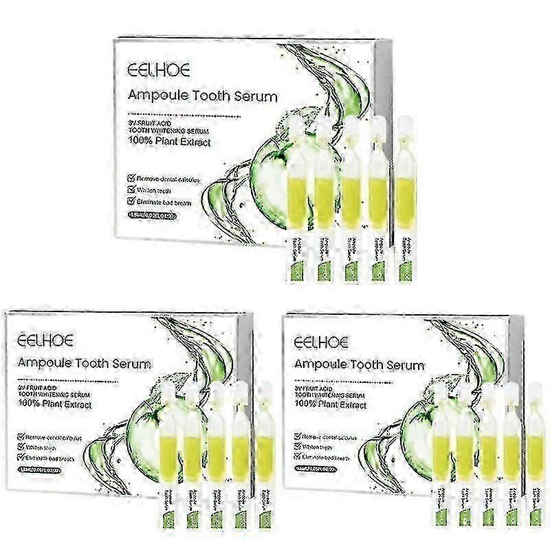 3pcs Eelhoe Ampoule Toothpaste, Ampoule Tooth Serum, Ampoule Essence Toothpaste