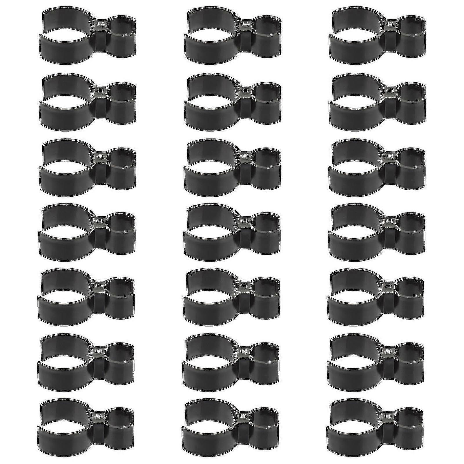 24pcs زجاجة الشمبانيا كليب زجاجة النبيذ حامل واحد سلامة كليب للشمعة