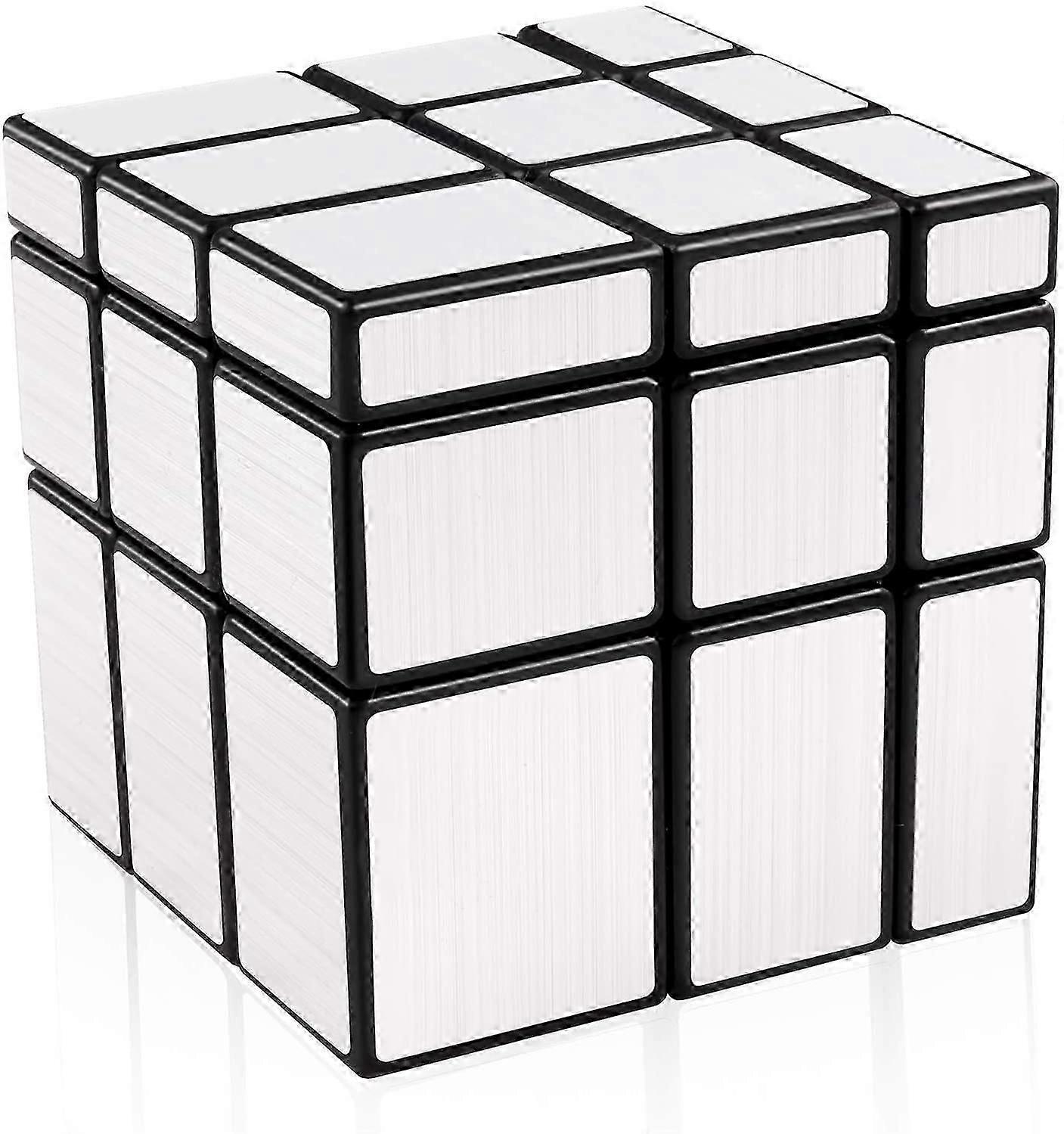 Holy Hand Mirror Cube 3x3x3 Speed Cube 3x3 Mirror Block Cube Different Shapes Silver Cube 57mm
