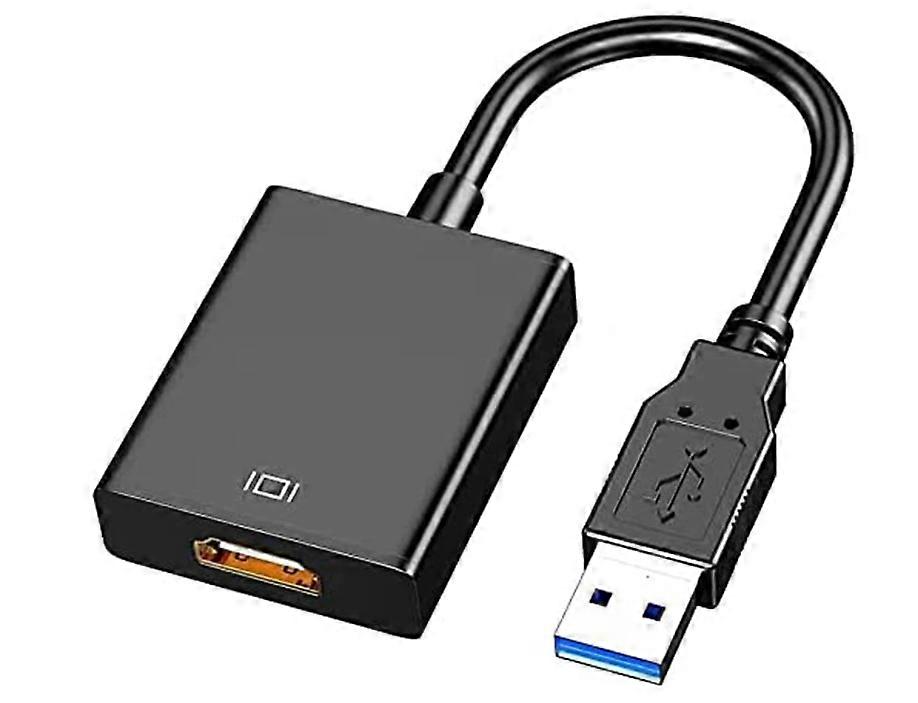 USB to HDMI Full HD Video Audio Multi Monitor Converter Adaptor