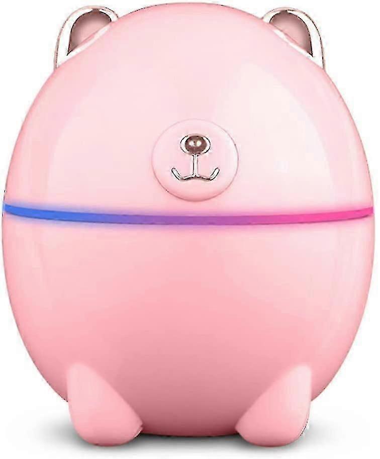 Air Humidifier- Mini Silent Ultrasonic Aromatherapy DiffuserPink
