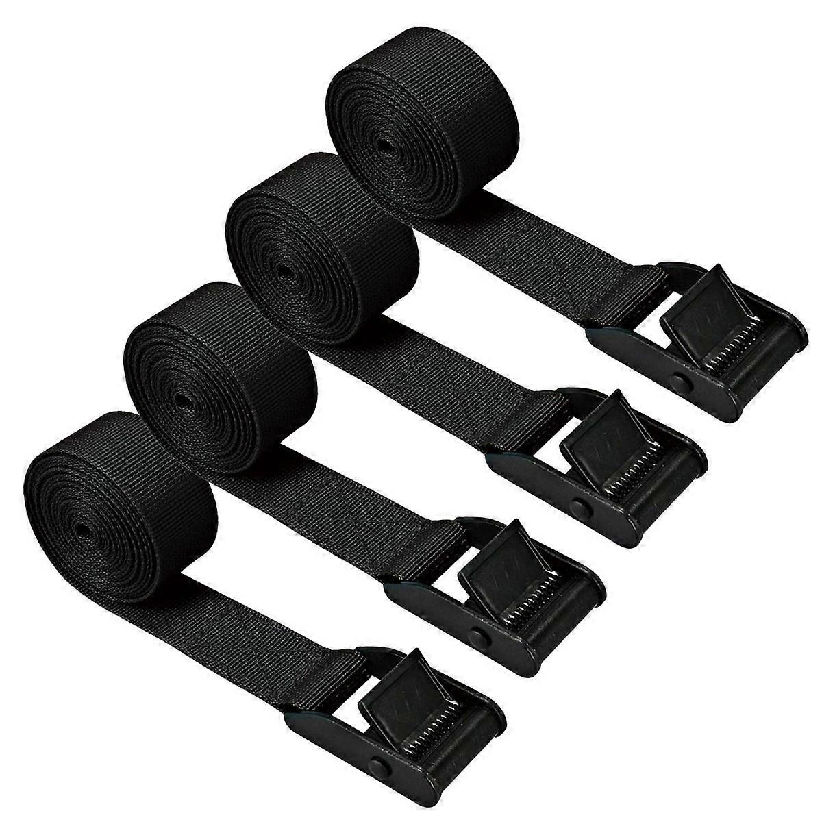 Premium Lashing Strap Short 1" x 6.5 ft, Tie Down Straps,Material Handling Securing Straps up to 700 lbs Capacity for Motorcycle, Kayak, Canoe, Traile