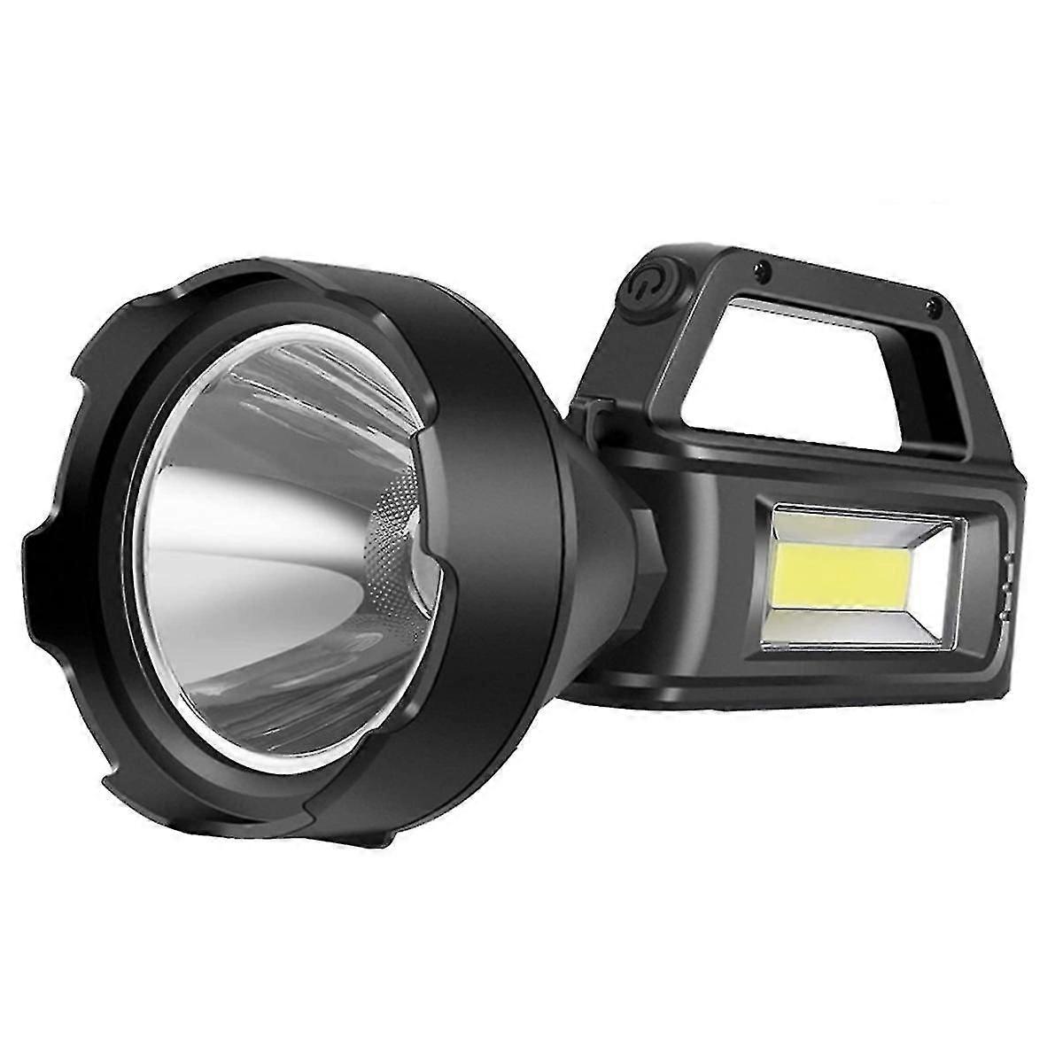 Spotlight Flashlight,high Lumen Led Handheld Searchlight,4 Modes,waterproof Work Light,for Camping