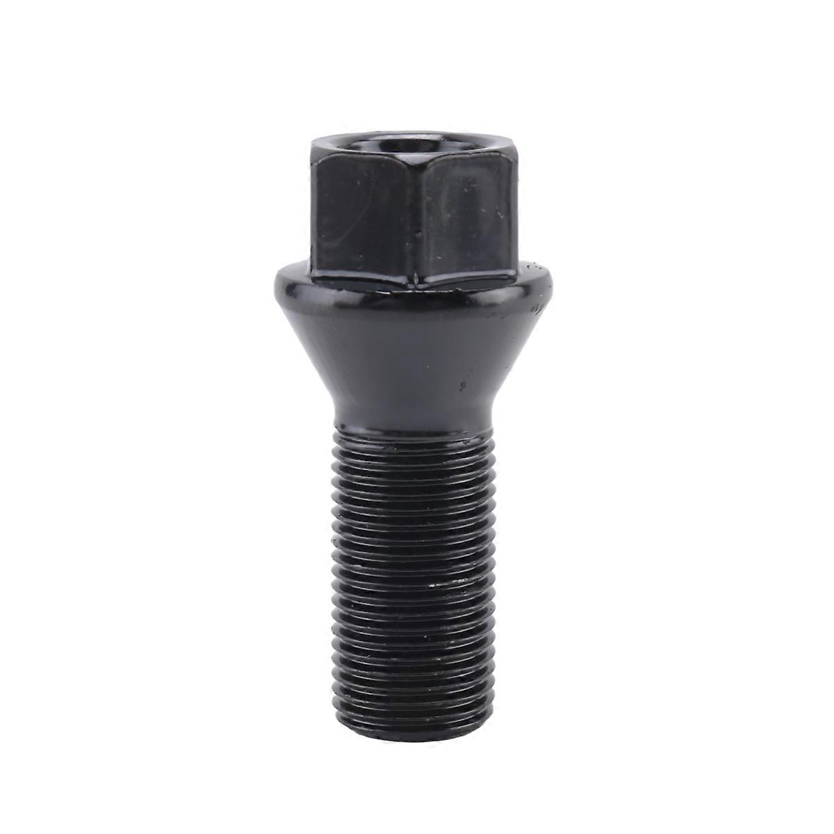 5Pcs M14 x 1.25 Black Wheel Locking Lug for X3 X5 E70 E71 F20 F25