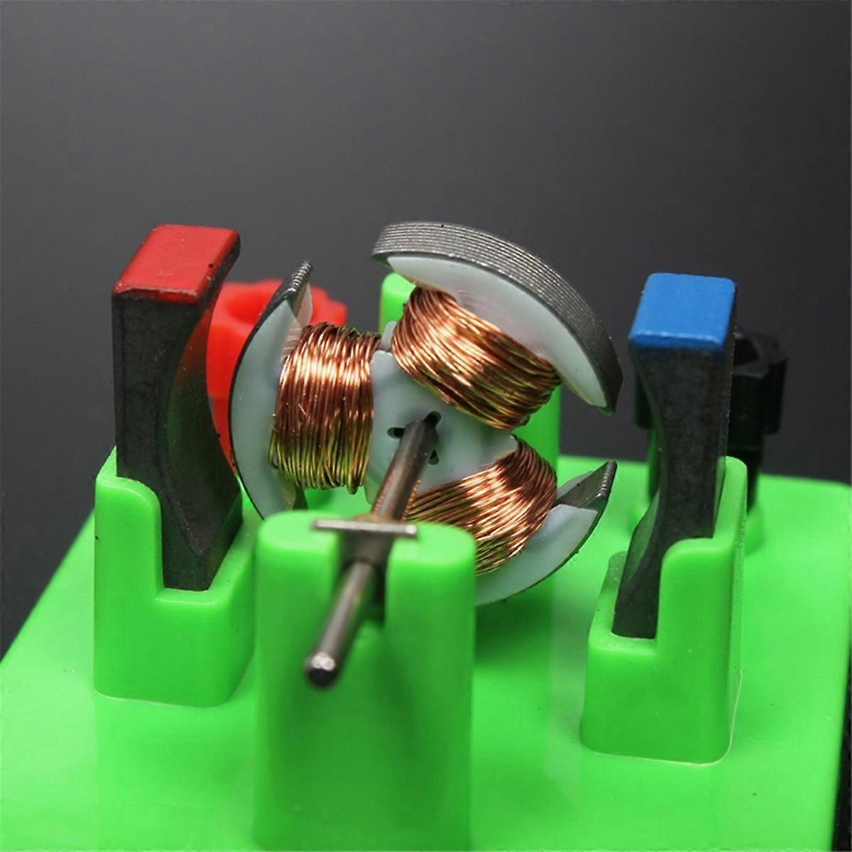 2Pcs DIY DC Electrical Motor Model Physics Experiment Aids Educational Students Toy