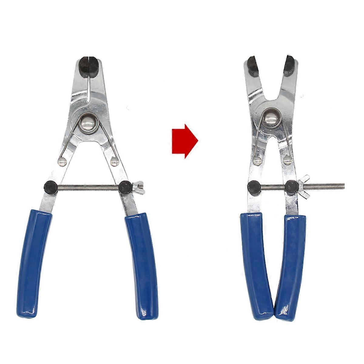 18-44mm/0.7-1.7inch Motorcycle Brake Piston Removal Pliers, A3 Steel Brake Caliper Piston Remover To
