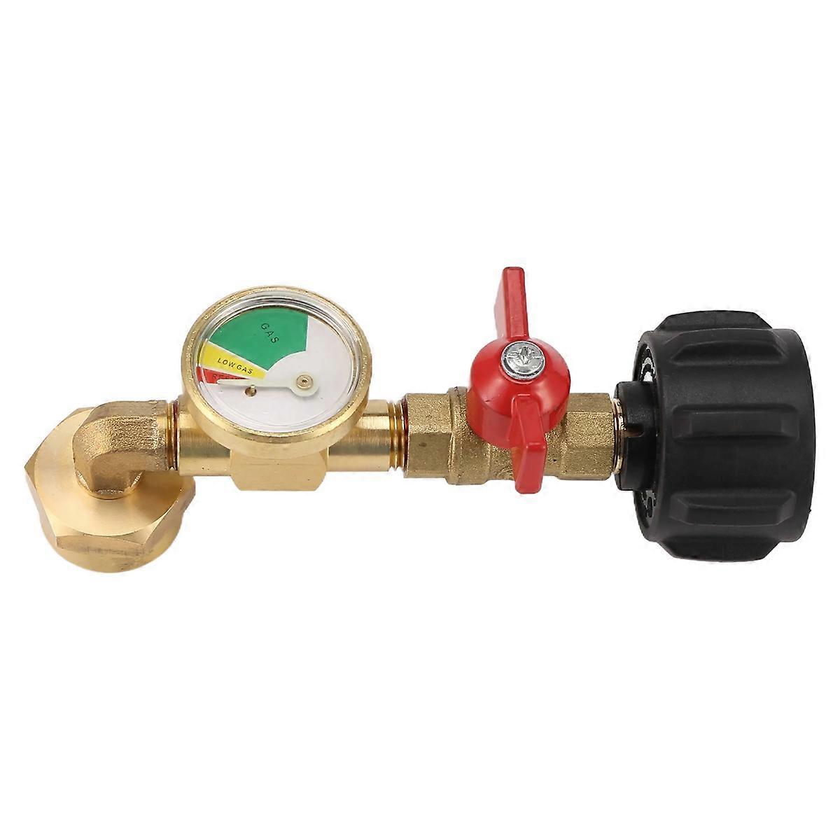 Propane Adapter 1Lb to 20Lb, QCC1 Propane Refill Elbow Adapter