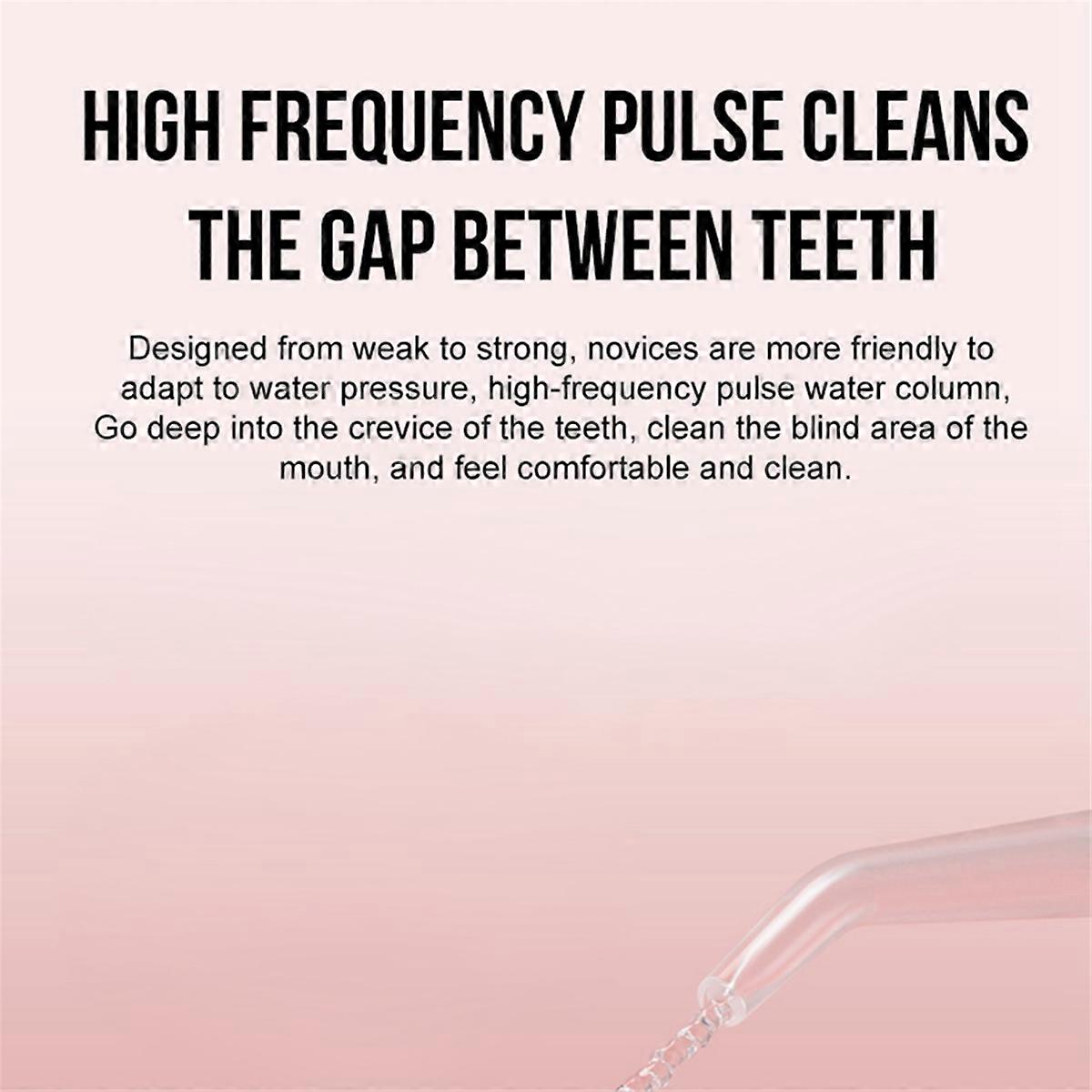 for Teeth,Cordless Water Teeth Cleaner Picks White