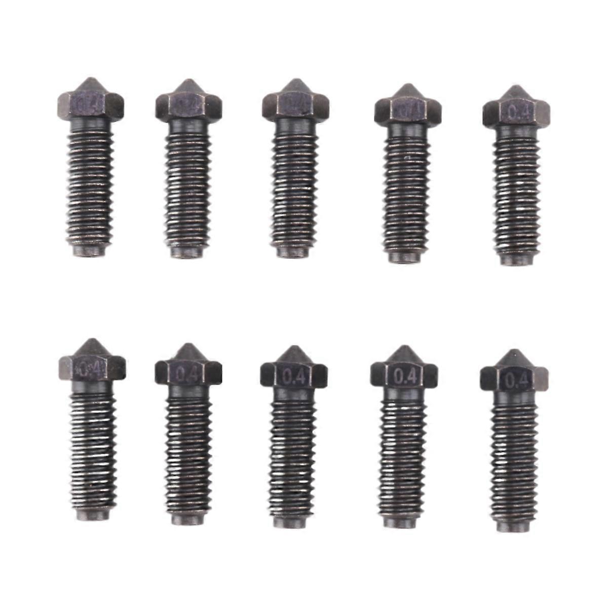 10Pcs Hardened Steel Nozzles for Anycubic Kobra