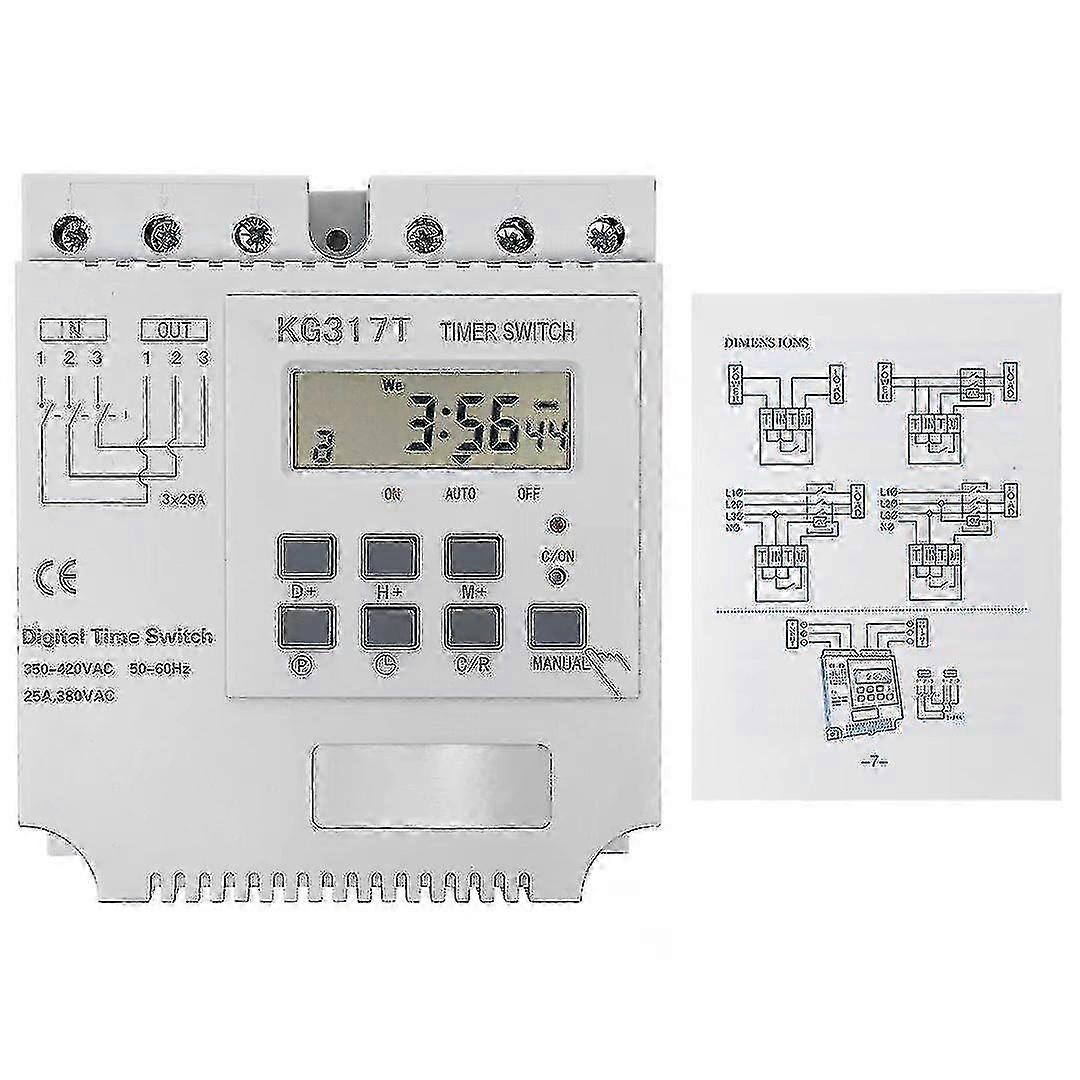 Digital Timer Relay - Ideal for European Markets