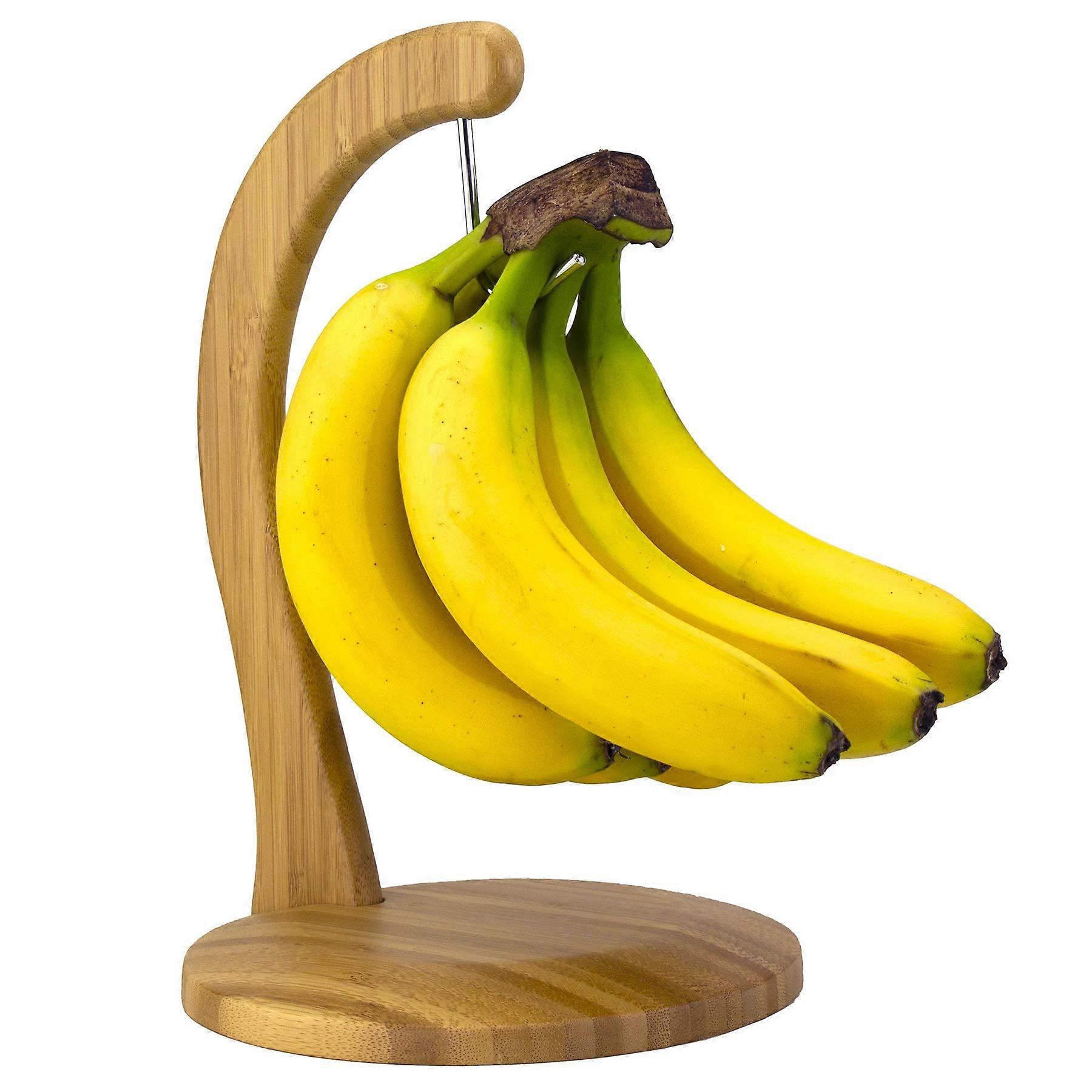 Banana stand, suitable for kitchen storage and fruit display, compact size
