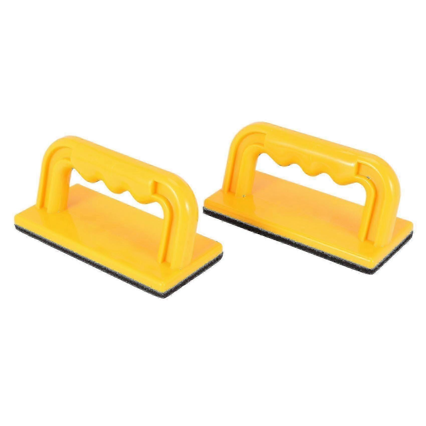 For Wood Cutting Push Up Stick Block 2-Pack Set with Angle Handle Foam Pad Holder Blocks for Safe and Efficient Cutting Techniques