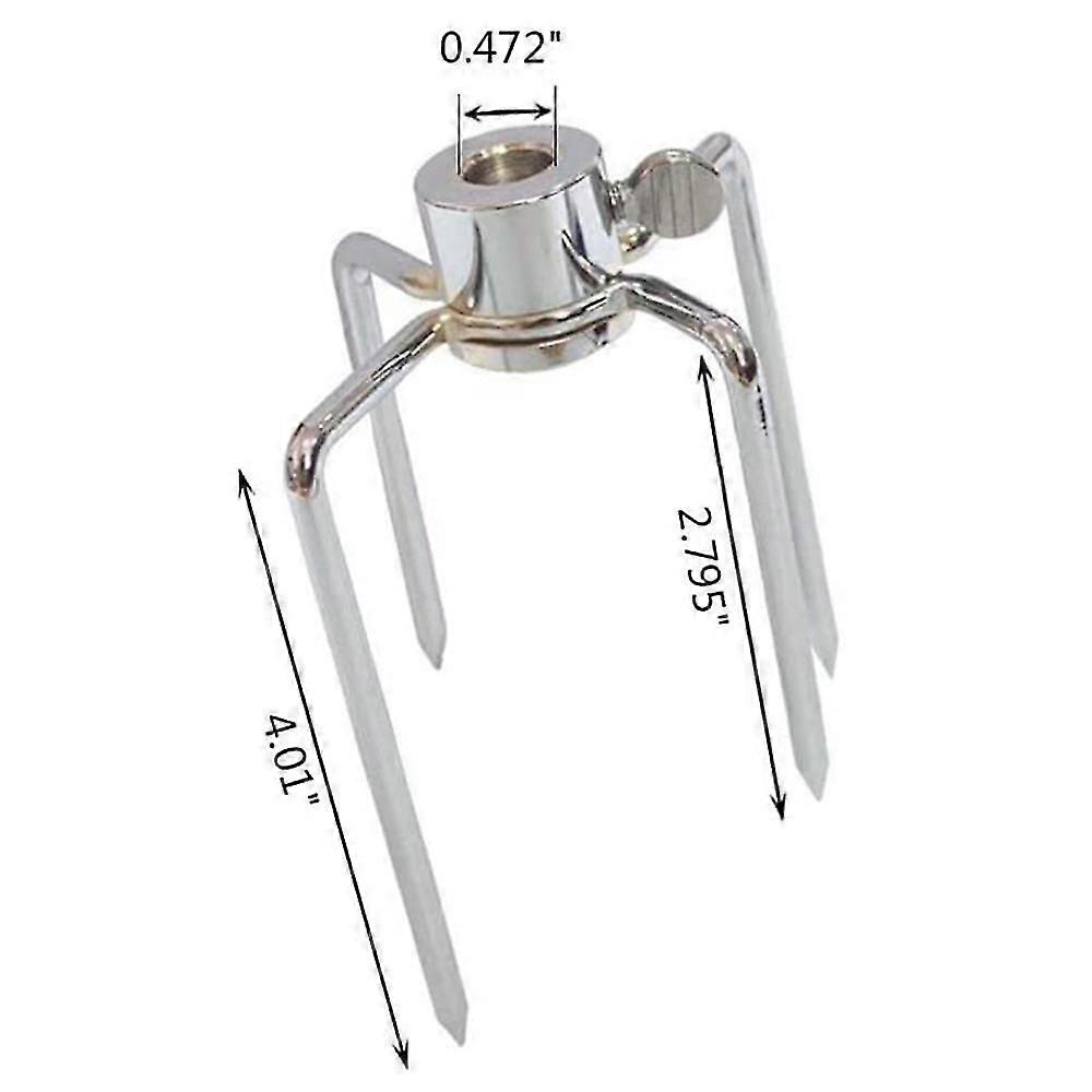 2pcs Grill Rotary Barbecue Grill Fork Accessories Grill Fork